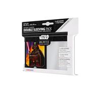 Gamegenic | Star Wars Unlimited Art Sleeves Double Darth Vader | Pack de 60 Fundas Ilustradas con Diseño Oficial + 60 Fundas Externas Mate y 1 Funda Transparente | Optimizado para Star Was Unlimited