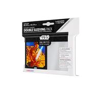 Gamegenic | Star Wars Unlimited Art Sleeves Double Luke Skywalker| Pack de 60 Fundas Ilustradas con Diseño Oficial + 60 Fundas Externas Mate y 1 Funda Transparente | Optimizado para Star Was Unlimited