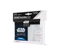 Gamegenic | Star Wars Unlimited Art Sleeves Darth Vader | Pack de 60 Fundas Ilustradas con Diseño Oficial y 1 Funda Transparente | Optimizado para Star Was Unlimited y Otros LCGs y TCGs