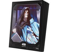 Gamegenic Star Wars: Unlimited Art Sleeves Emperor Palpatine | Fundas Ilustradas Premium para Cartas de Tamaño Estándar, 60 Fundas + 2 Transparentes