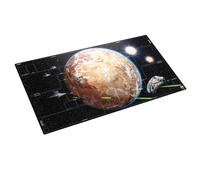 Gamegenic Star Wars: Unlimited Battle Zone Game Mat, Tapete de Juego Gigante para 4 Jugadores, Formato Twin Suns, 130 x 70 cm, Antideslizante, Acolchado con Bordes Cosidos, Licencia Oficial