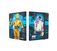 Gamegenic Star Wars Unlimited Casual Album 18-Pocket C-3PO/R2-D2, 20 Páginas para Guardar 360 Cartas en Fundas, 18 Bolsillos por Página, Para Star Was Unlimited y Otros LCGs y TCGs