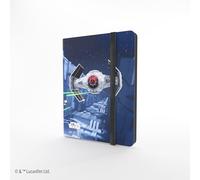 Gamegenic - Star Wars: Unlimited Casual Album 18-Pocket - Holds 360 Double-Sleeved Cards - Side-Loading Pockets & Elastic Strap - Officially Licensed Accessory, X-Wing/Tie-Fighter Design