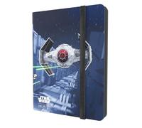 Gamegenic Star Wars: Unlimited Casual Album 18-Pocket - X-Wing/TIE Fighter, Álbum Coleccionista para 360 Cartas con Funda Doble, Bolsillos Laterales y Cinta Elástica, Licencia Oficial