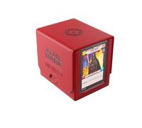 Gamegenic | Star Wars Unlimited Deck Pod | ¡Lleva tu Experiencia de Juego a un Nuevo Nivel! | Caja para Mazos Premium | Caben 60 Cartas con Doble Funda | Diseñado para Star Wars Unlimited TCG | Rojo