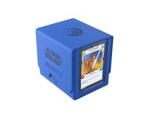 Gamegenic | Star Wars Unlimited Deck Pod | ¡Lleva tu Experiencia de Juego a un Nuevo Nivel! | Caja para Mazos Premium | Caben 60 Cartas con Doble Funda | Diseñado para Star Wars Unlimited TCG | Azul