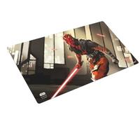 Gamegenic | Star Wars: Unlimited Game Mat Darth Maul | Licencia Oficial | Impreso a Todo Color | Tapete 61 cm x 35 cm | Compatible con TCGs y TCGs