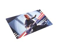 Gamegenic Star Wars Unlimited Game Mat - Diseño Darth Maul, Tapete de Juego de 61 x 35 cm con Zonas de Cartas Delimitadas, Antideslizante y Acolchado de 2mm, Licencia Oficial de la Saga Star Wars