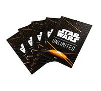 Star Wars: Juego de cartas ilimitado, fundas artísticas, parte trasera de carta, color naranja