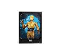 Gamegenic Star Wars Unlimited Premium Art Sleeves C-3PO, Pack de 60 Fundas Ilustradas con Diseño Oficial y 2 Fundas Transparentes, Optimizado para Star Was Unlimited y Otros LCGs y TCGs