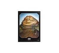 Gamegenic Star Wars Unlimited Premium Art Sleeves Jabba The Hutt, Pack de 60 Fundas Ilustradas con Diseño Oficial y 2 Fundas Transparentes, Optimizado para Star Was Unlimited y Otros LCGs y TCGs