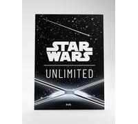 Gamegenic Star Wars: Unlimited Premium Art Sleeves - Parte trasera de tarjeta negra | Accesorio para juego de cartas coleccionables