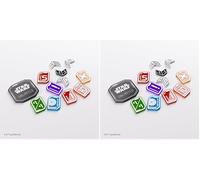 Gamegenic | Star Wars Unlimited Premium Tokens | ¡Lleva tu Experiencia de Juego a un Nuevo Nivel! | 55 Token Acrílicos con Licencia Oficial diseñados para Star Wars Unlimited (Paquete de 2)