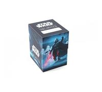 Gamegenic Star Wars Unlimited Soft Crate, Impresión a Todo Color con Diseños Oficiales, Caja para Mazos, Caben 60 Cartas con Doble Funda, Perfecto para TCGs y LCGs, Diseño Darth Vader