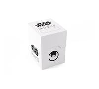 Gamegenic | Star Wars Unlimited Soft Crate | Impresión a Todo Color con Diseños Oficiales | Caja para Mazos | Caben 60 Cartas con Doble Funda TCGs y LCGs |Blanco/Negro