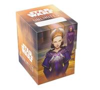 Gamegenic Star Wars Unlimited Soft Crate - Impresión a Todo Color con Diseños Oficiales, Caja para Mazos, Caben 60 Cartas con Doble Funda TCGs y LCGs