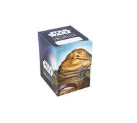 Gamegenic Star Wars Unlimited Soft Crate Leia Organa/Jabba The Hutt, Impresión a Todo Color con Diseños Oficialesde Star Wars, Caja para Mazos, Caben 60 Cartas con Doble Funda, para TCGs y LCGs