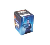 Gamegenic | Star Wars: Unlimited Soft Crate Rey/Kylo REN | Impresión a Todo Color con Diseños Oficiales | Caja para Mazos | Caben 60 Cartas con Doble Funda TCGs y LCGs