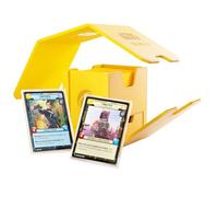 Gamegenic - Star Wars Unlimited Twin Suns Deck POD - Premium Deck Box with UV-Protected Card Cases, Holds 100 Double-Sleeved Cards, Designed for The Star Wars Unlimited TCG, Yellow Color