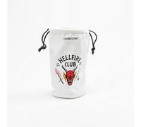 Gamegenic Stranger Things: Hellfire Club Dice Bag, Bolsa de Terciopelo con Licencia Oficial, con Capacidad para más de 130 Dados para Juegos de rol, Accesorio de Mesa Premium