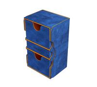 Gamegenic Stronghold 200+ XL Blue/Orange - Caja para Mazos