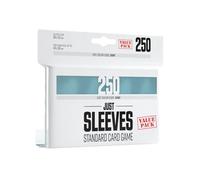 Gamegenic - Value Pack de 250 Fundas Just Sleeves Standard Clear - Transparente