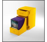 GAMEGENIC Watchtower 100+ XL Convertible Yellow Deck Box MTG Pokemon Magic