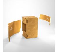 Gamegenic | Watchtower 100+ XL Sand | Accesorio de Juego | Diseñada con Capacidad para hasta 100 Cartas en Doble Funda con Fundas Interiores Gruesas