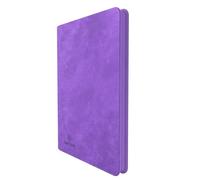 Gamegenic Zip-Up Album 18-Pocket Purple, Accesorio de Juego, Organiza Tus Colecciones de Cartas de tamaño estándar y japonés
