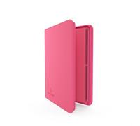 Gamegenic Zip-Up Album 8-Pocket Pink, Accesorio de Juego, Organiza Tus Colecciones de Cartas de tamaño estándar y japonés