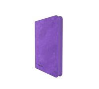 Gamegenic Zip-Up Album 8-Pocket Purple, Accesorio de Juego, Organiza Tus Colecciones de Cartas de tamaño estándar y japonés