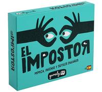 Gamely El Impostor | Divertido Juego de mímica e identidades secretas en Formato de Bolsillo - mentiras, conjeturas y Gestos discretos para Adultos, jóvenes y familias (Segunda Edición)