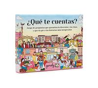 Gamely ¿Qué te Cuentas?: El Juego de Preguntas de tamaño Bolsillo para Compartir y reír en ramilia, con Amigos o Entre Parejas.