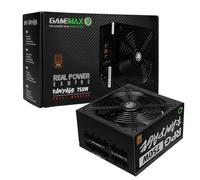 Gamemax Cables de 750 W RPG Rampage Totalmente modulares PSU 80+ Bronce Plano Negro Power Le