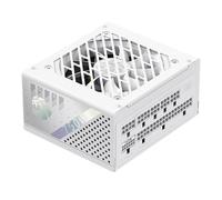 GAMEMAX GS 750G WH SFX Fuente de Alimentación para PC de 750W, Totalmente Modular, 80 Plus Gold, Condensadores Japoneses de Alta Gama, Ventilador FDB, APFC+LLC+DC-DC, 9 Protecciones