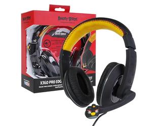 GameOn Angry Birds - Auriculares para Xbox Live de Xbox 360