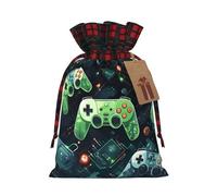 Gamepad Circuit Version - Bolsa de regalo impresa con cordón de 8.3 x 11.8 pulgadas, decoración de fiesta de Navidad
