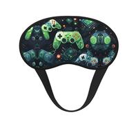 Gamepad Circuit Version - Máscara opaca para dormir, cómoda cubierta para los ojos, ajustable, perfecta para viajes, meditación y camping