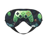 Gamepad Circuit Version Soft Eye Mask. Unisex, cómodo y transpirable, adecuado para el descanso diario. Te ayuda a entrar rápidamente en un sueño profundo.