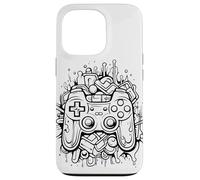 Gamepad Color Blob Gamer Let's Plays Carcasa para iPhone 13 Pro