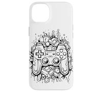 Gamepad Color Blob Gamer Let's Plays Carcasa para iPhone 14 Plus