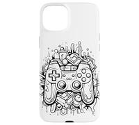 Gamepad Color Blob Gamer Let's Plays Carcasa para iPhone 15 Plus