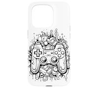 Gamepad Color Blob Gamer Let's Plays Carcasa para iPhone 15 Pro