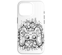 Gamepad Color Blob Gamer Let's Plays Carcasa para iPhone 16 Pro