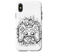 Gamepad Color Blob Gamer Let's Plays Carcasa para iPhone X/XS