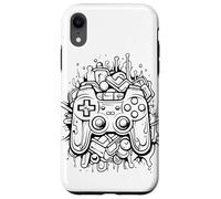 Gamepad Color Blob Gamer Let's Plays Carcasa para iPhone XR