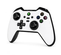 GAMEPAD GENESIS MANGAN 400 WIRELESS (FOR PC/SWITCH/MOBILE) BLANCO | Controlador inalámbrico para juegos con Bluetooth, 19 teclas, 3 niveles de vibración, batería de 1000 mAh