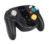Gamepad inalámbrico para Controlador de Juego inalámbrico Bluetooth NFC Sensor de Movimiento Dual Motor Gamepad Grip para (Negro)