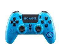 Gamepad Inalámbrico Qubick ACP40159 Para PLAYSTATION 4 Tema SSC Napoli Azul Y