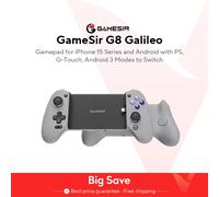 Gamepad para teléfono móvil GameSir G8 Galileo, controlador de juego con Joystick de efecto Hall para iPhone 15, teléfono móvil Android, juegos en la nube G8